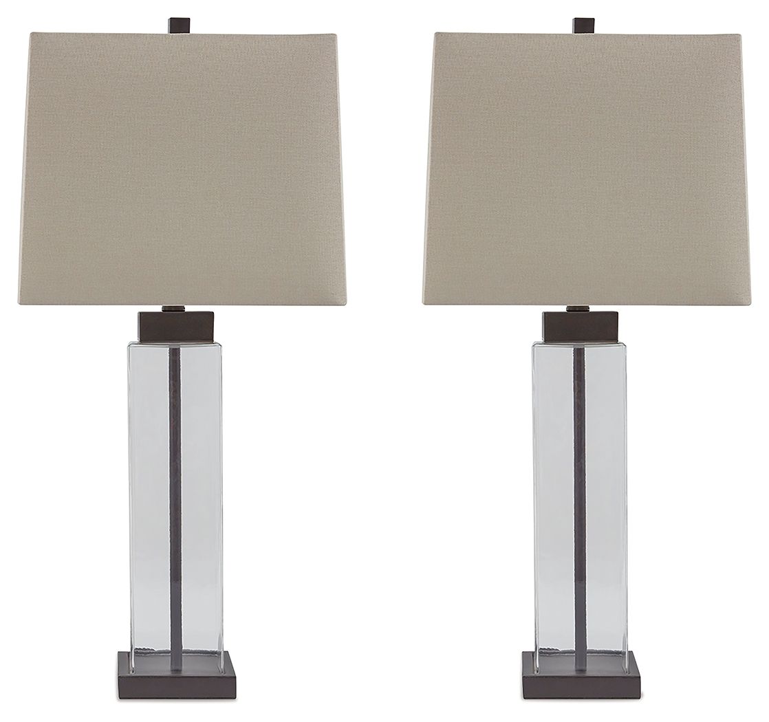 Alvaro - Glass Table Lamp (Set of 2)