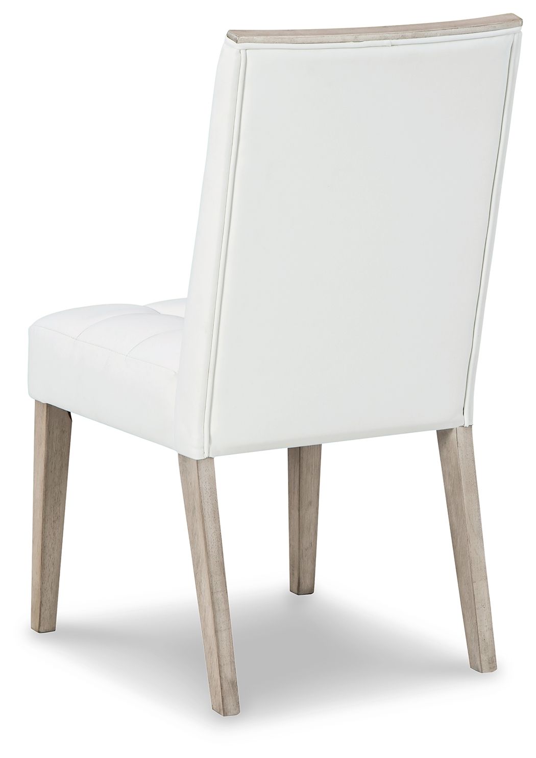 Wendora - Bisque / White - Dining Uph Side Chair (Set of 2)