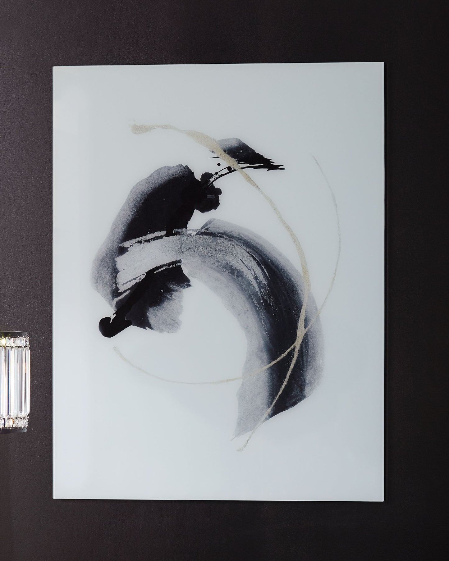 Jenise - Black / Silver/champagne - Wall Art