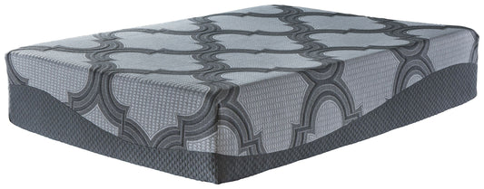 Ashley - Dark Gray - King Mattress - Hybrid 1400