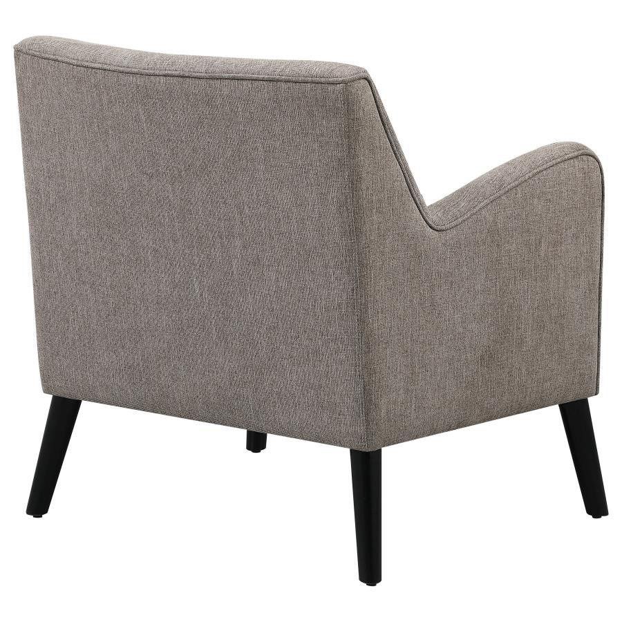 Charlie - Upholstered Accent Chair With Reversible Seat Cushion