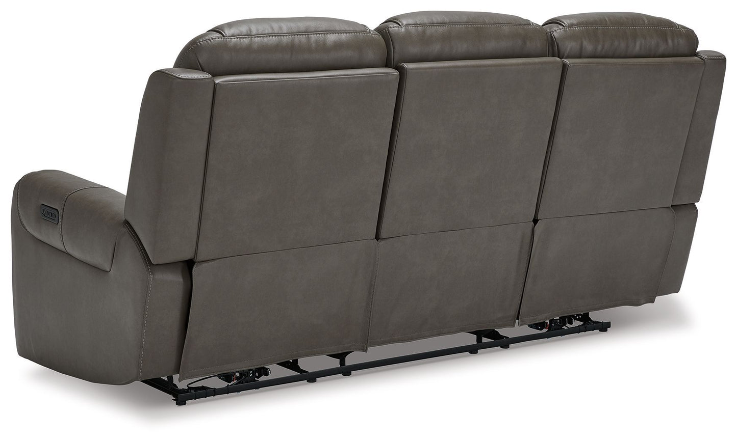 Card Player - Smoke - Pwr Rec Sofa With Adj Headrest