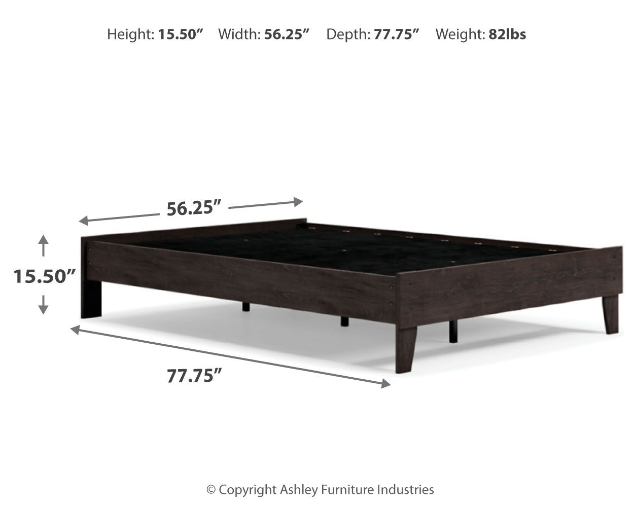 Piperton - Platform Bed