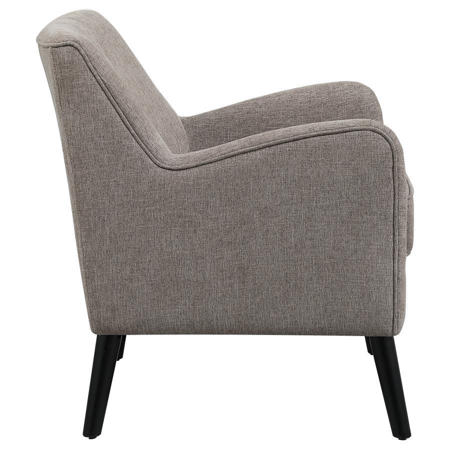 Charlie - Upholstered Accent Chair With Reversible Seat Cushion