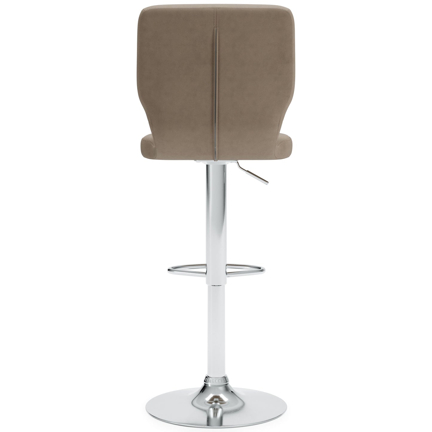 Pollzen - Tall Upholstered Swivel Barstool (Set of 2)