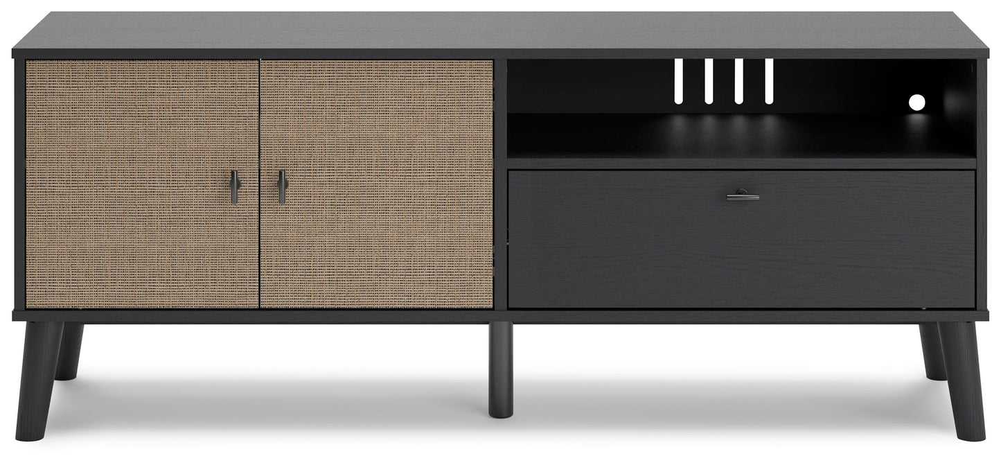 Charlang - Dark Gray - Medium TV Stand