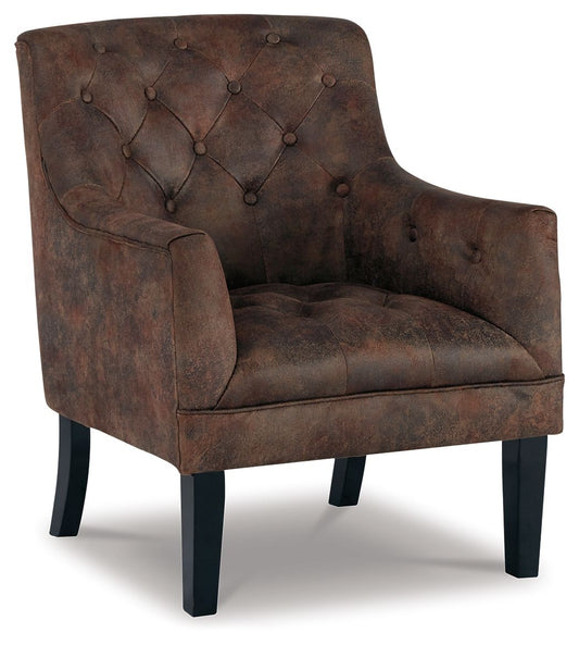 Drakelle - Mahogany - Accent Chair