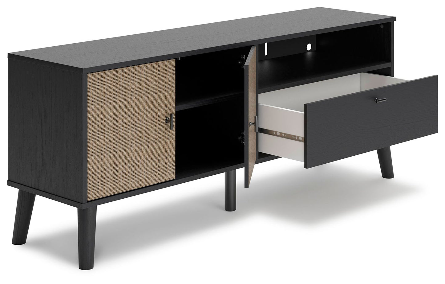 Charlang - Dark Gray - Medium TV Stand